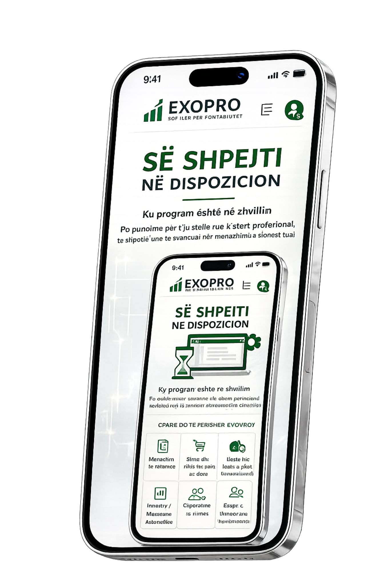 EXOPRO aplikacion per menaxhimin e biznesit